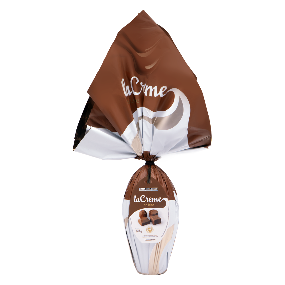 Ovo de Páscoa laCreme ao Leite 348g